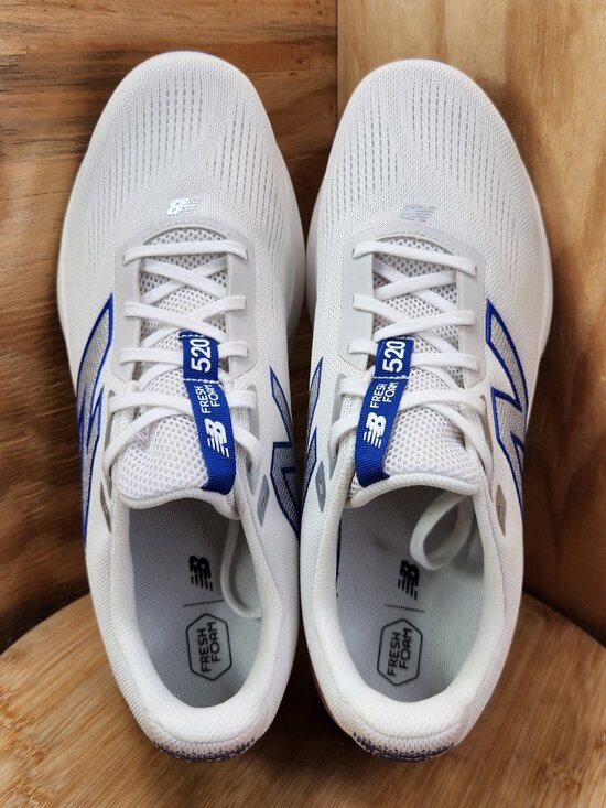 New Balance 520 V9 Fresh Foam Mens White Running Shoes Sneakers Size 13 main image 7